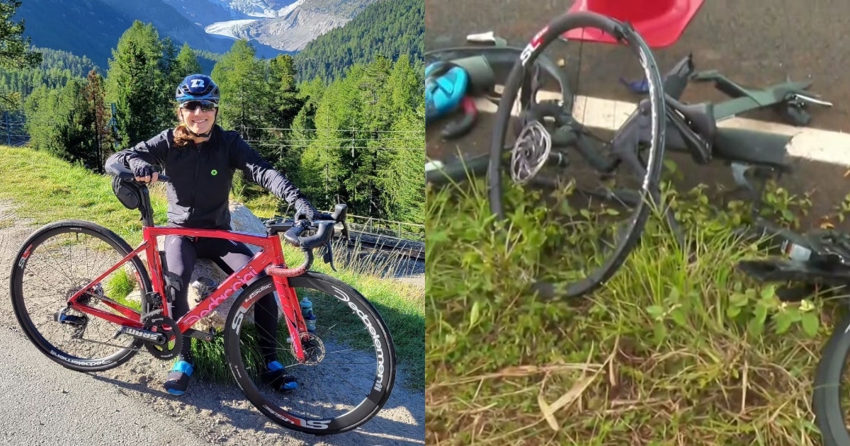 Moto impacta a excampeona de Ironman Pucón Luisa Baptista mientras entrenaba: su estado es delicado