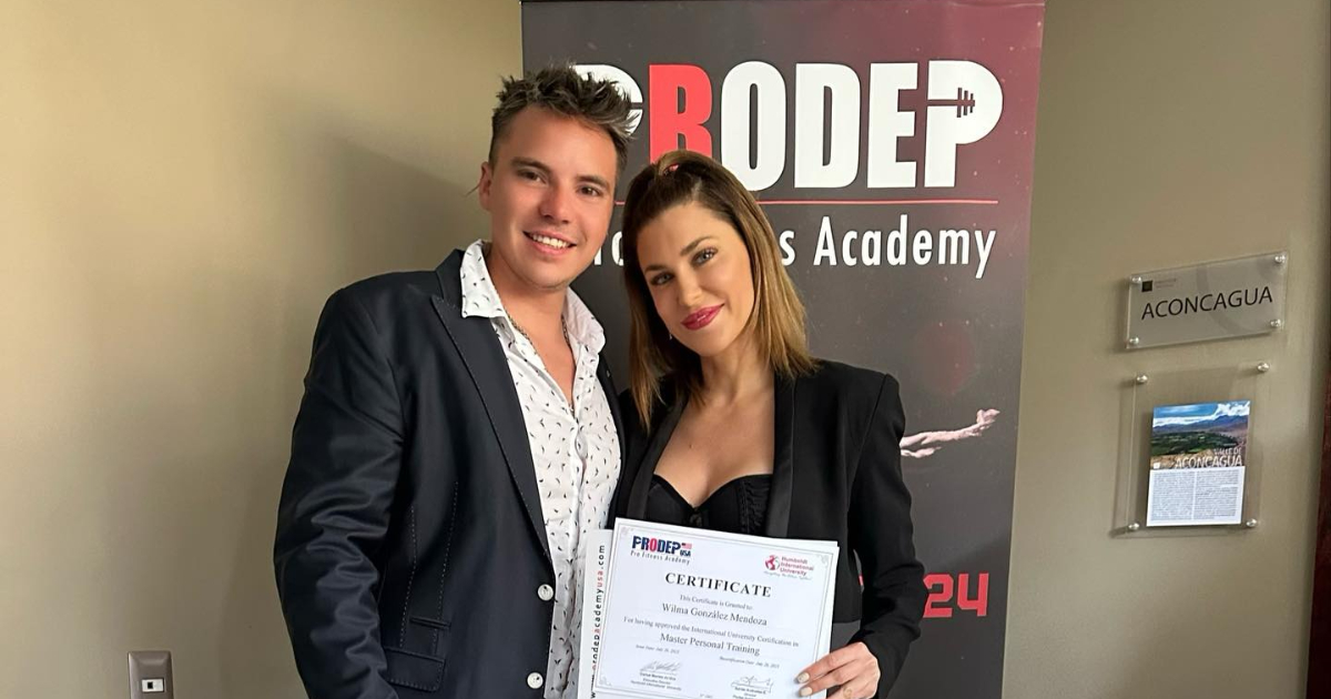 Wilma González se mostró feliz con su nuevo logro académico: “Le puse empeño”