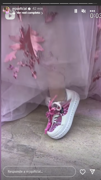 Detalle de elegante look de María José Quintanilla en Premios MUSA robó miradas: lo ocupó por lesión