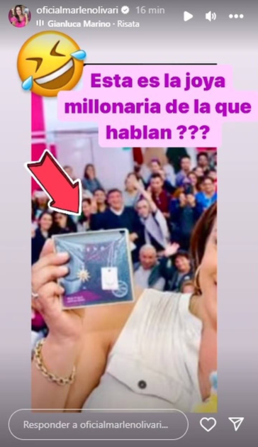 Marlen Olivari ironizó tras se mencionada por joya en audiencia de formalización de Cathy Barriga