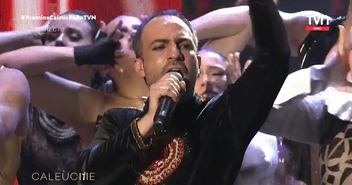 El comentario que se repitió sobre Gabriel Cañas en la obertura de los Premios Caleuche 2024