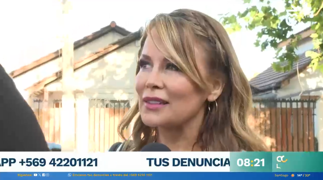 Cathy Barriga en matinal de CHV