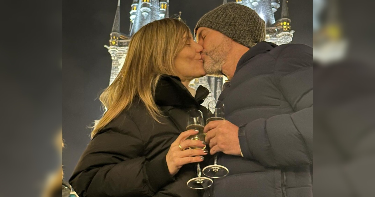 Continúa el viaje por Europa: Cristián Sánchez y Diana Bolocco celebraron el Año Nuevo en Praga