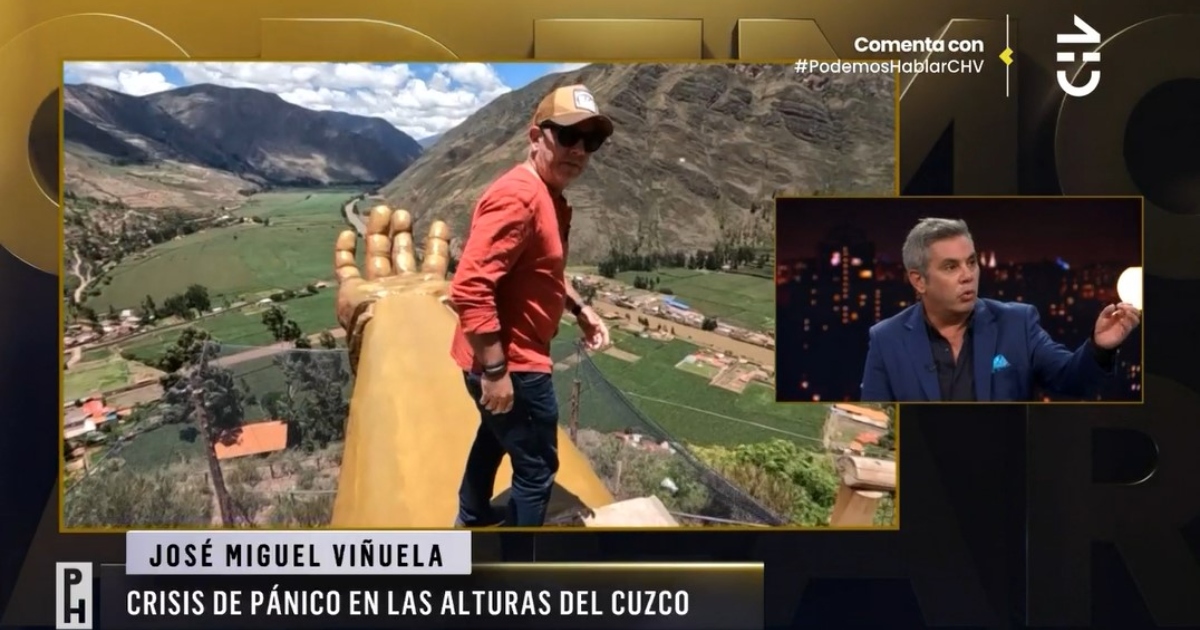 José Miguel Viñuela vivió crisis de pánico por altura en el Cusco: 