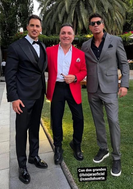 Apariencia de luis Jara llamó la atención en matrimonio de Marité Matus y Camilo Huerta