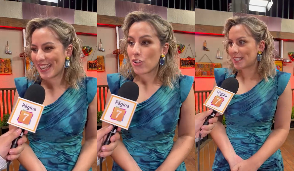 María José Castro se la jugó con look inspirado en el mar en la segunda noche del Festival de Olmué