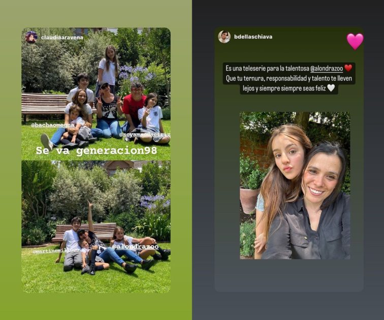 Generación 98: pequeños actores anunciaron término de sus grabaciones en la teleserie