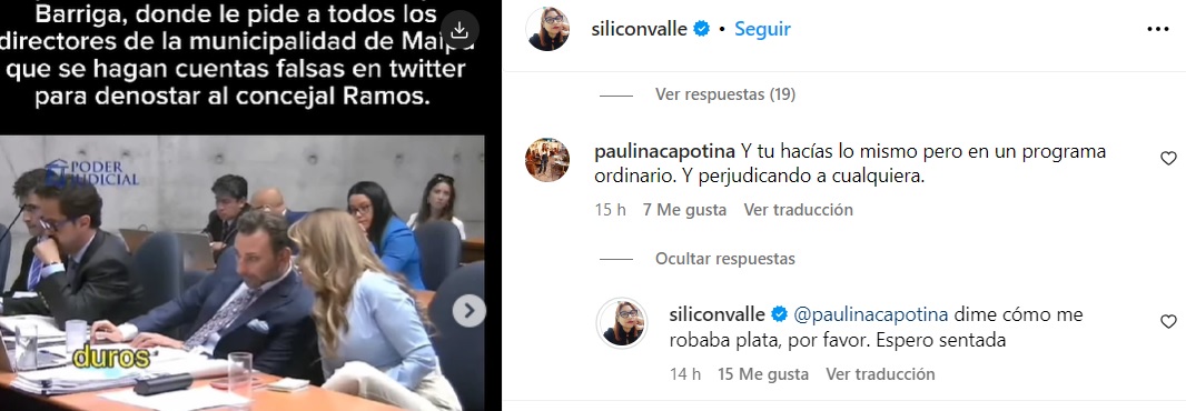 Ale Valle responde crítica por formalización de Cathy Barriga