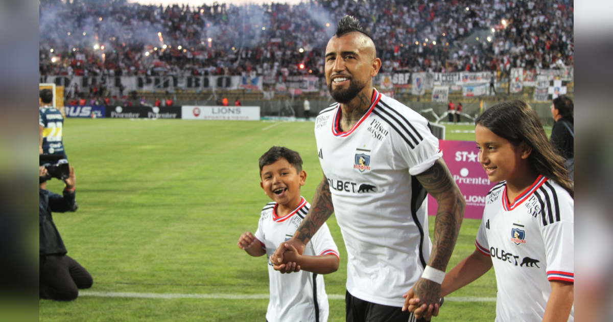 Arturo Vidal tras volver a jugar por Colo Colo: 