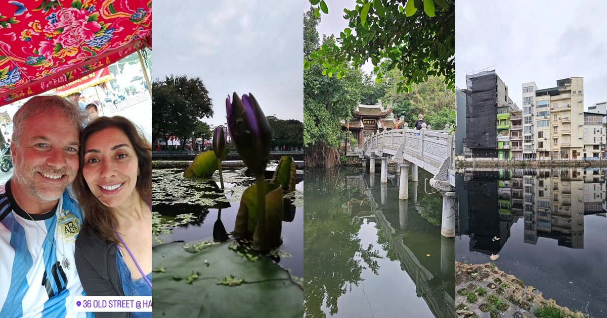 Las románticas vacaciones de Carmen Gloria Arroyo y Bernardo Borgeat en Asia: publicaron imágenes