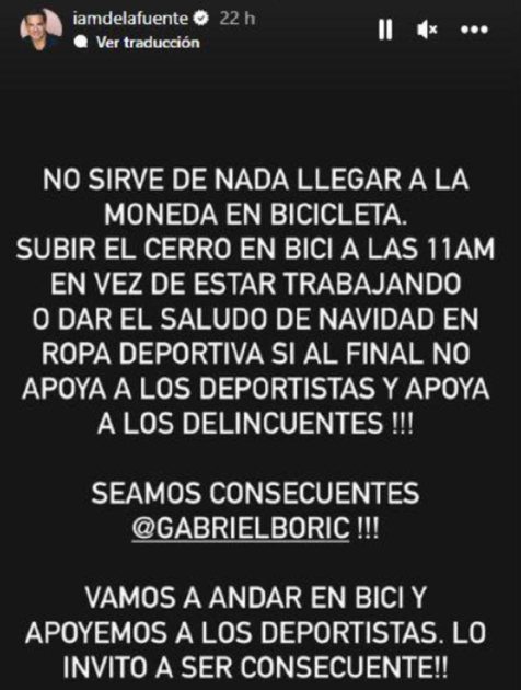 Cristián de la Fuente lanzó dura crítica en contra de Gabriel Boric por pensiones de gracia
