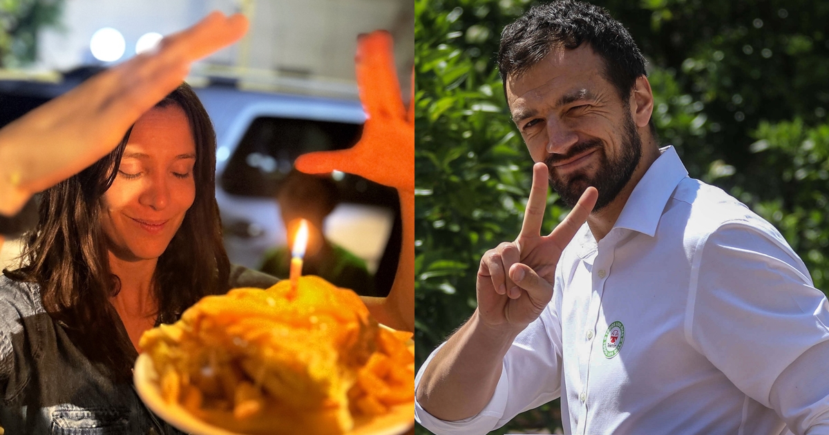 Daniela Ramírez celebró su cumpleaños con amigos y colegas: alcalde Tomás Vodanovic participó