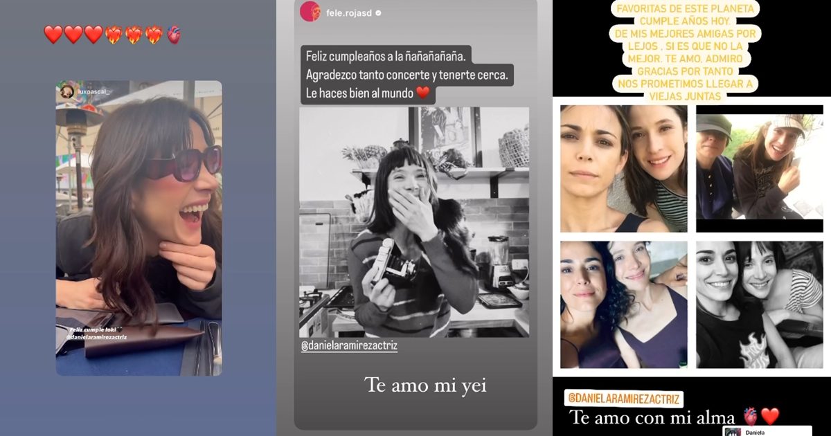 Daniela Ramírez celebró su cumpleaños con amigos y colegas: alcalde Tomás Vodanovic participó