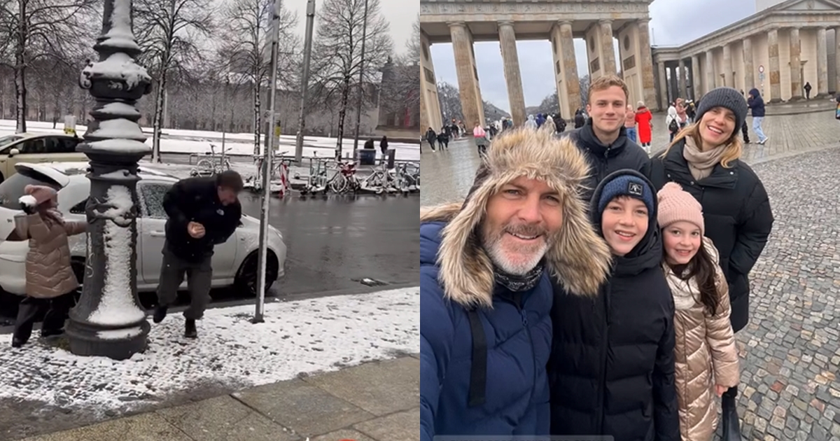 Diana Bolocco y Cristián Sánchez publicaron idílicas postales de su viaje familiar: 