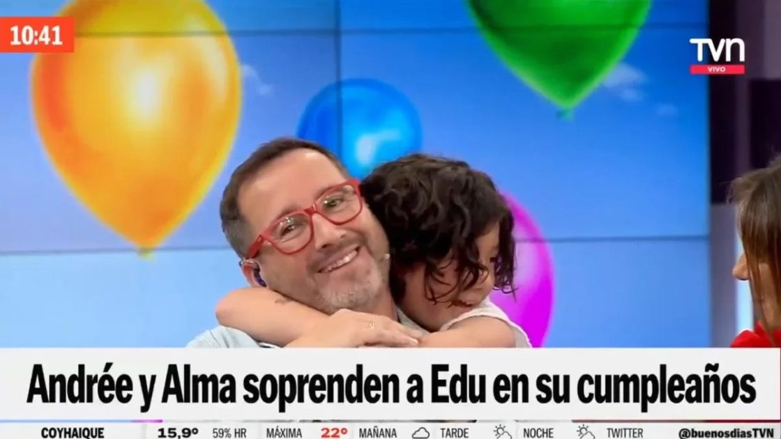 Eduardo Fuentes cumpleaños Buenos días a todos