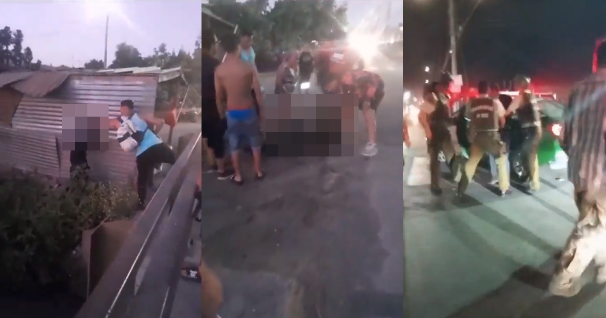 Linchan a ciudadano extranjero por abusar de niña en Talca: cámara de seguridad registró delito