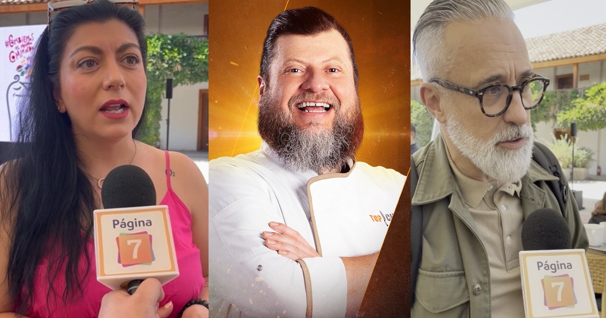 Fernanda Fuentes y Sergi Arola tras eliminar a Rodrigo Salinas de Top Chef: 