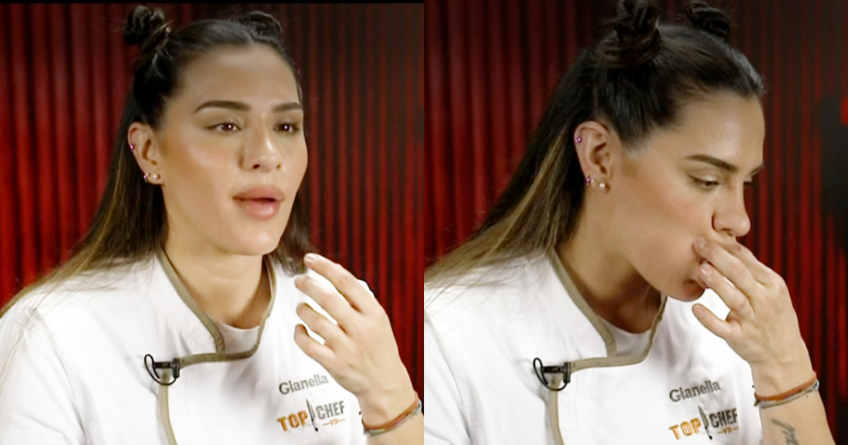 Gianella Marengo mostró en Top Chef VIP cómo quedó su cara tras procedimiento estético en el cuello
