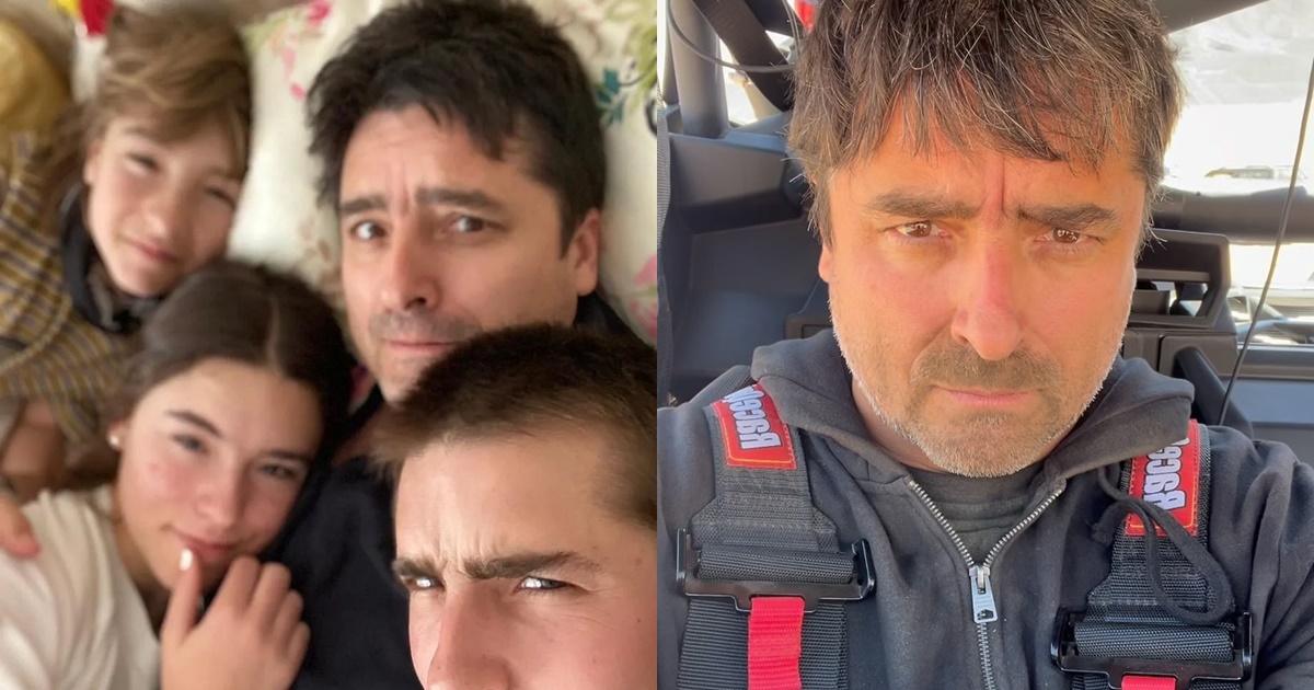 Jorge Zabaleta mostró cuánto ha crecido su hijo menor: están participando de Raid en Atacama
