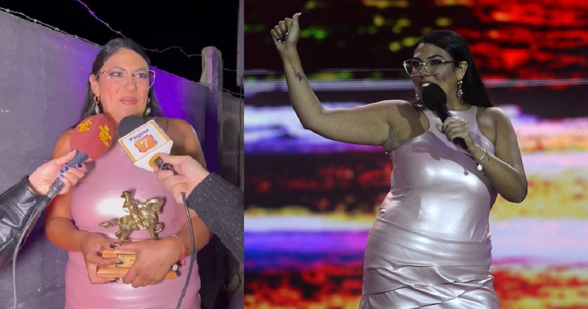 Las impresiones de Monse Jerez tras triunfar en el humor de la segunda noche de Olmué 2024