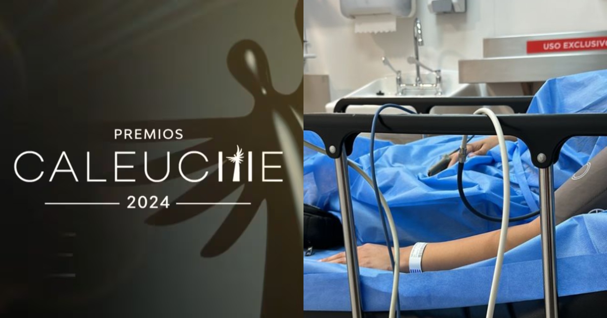 Terminó en urgencias: pareja de actor de Mega sufrió problema de salud en Premios Caleuche 2024