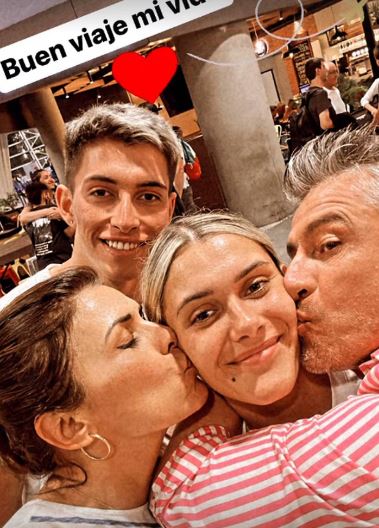 Ivette Vergara y Fernando Solabarrieta tuvieron emotiva despedida con sus hijos: regresaron a EEUU