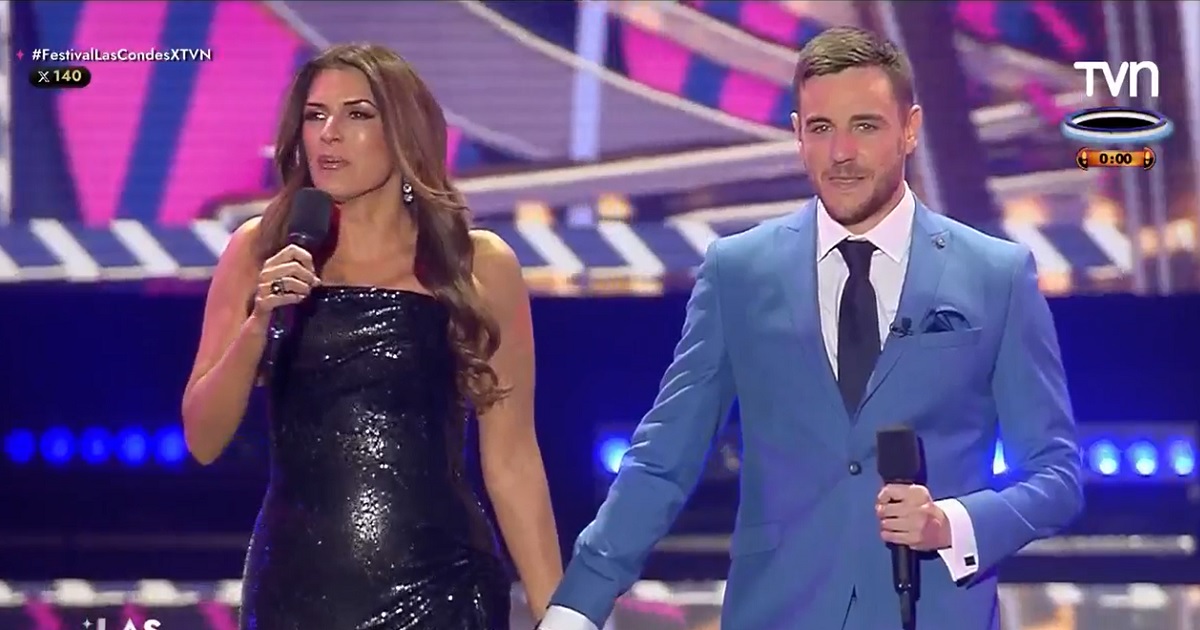 Los detalles del elegante look de Ivette Vergara y Gonzalo Fouillioux en el Festival de Las Condes