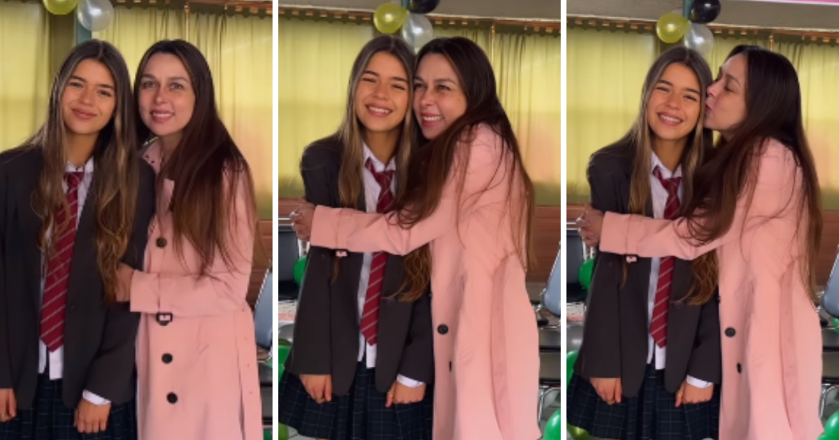 Hija de Joyce Castiblanco grabó su reacción tras conocer su puntaje en la PAES: 