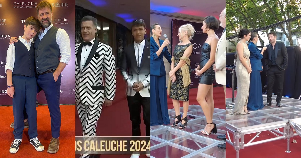 Julio Milostich fue con su hijo: los intérpretes que asistieron acompañados a los Premios Caleuche