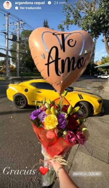 Nano Calderón sorprendió a Raquel Argandoña durante su delicado estado de salud