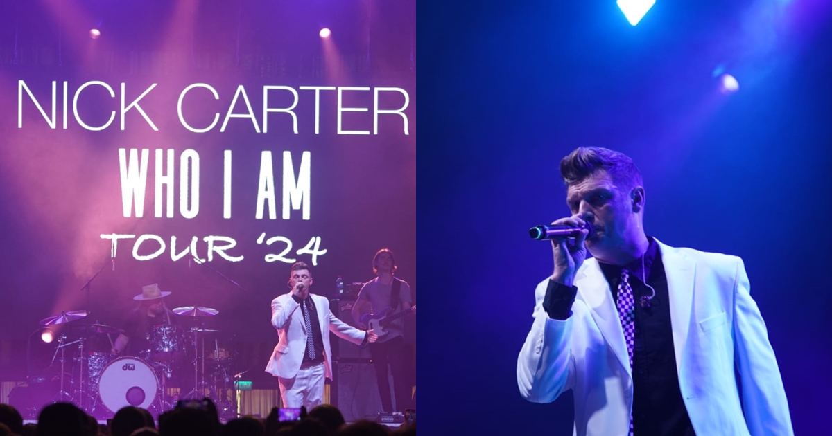 Así fue el show de Nick Carter en Concepción: incluyó covers de canciones de los 80