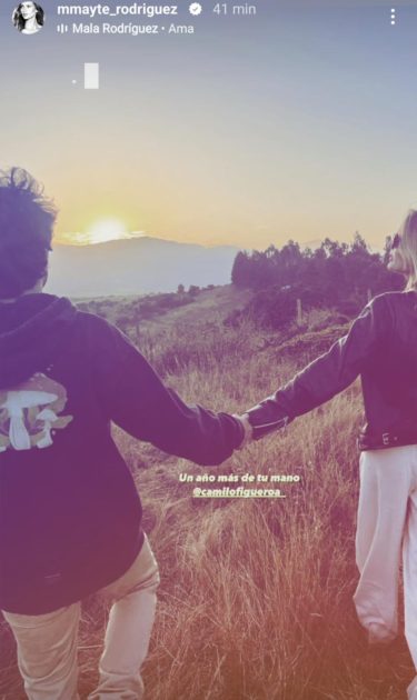 Pareja de Mayte Rodríguez, Camilo Figueroa