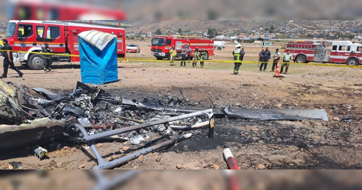 Reportan que Helicóptero de la PDI capotó en Pichidangui: qué se sabe del accidente