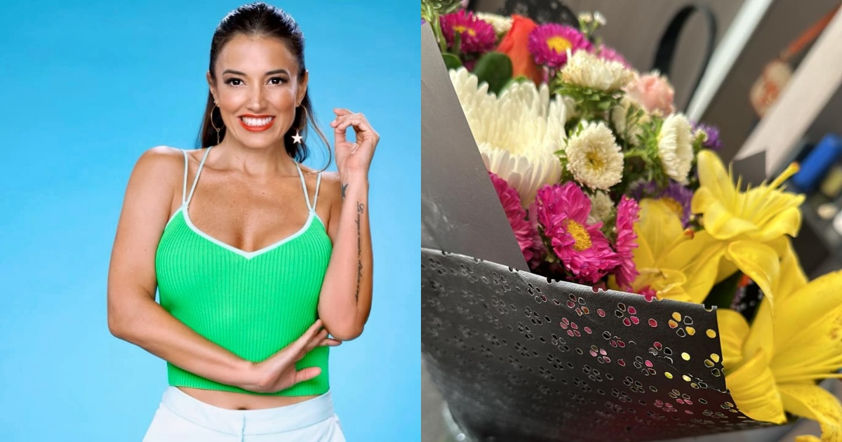 Yamila Reyna fue sorprendida con romántico regalo de un admirador secreto: 