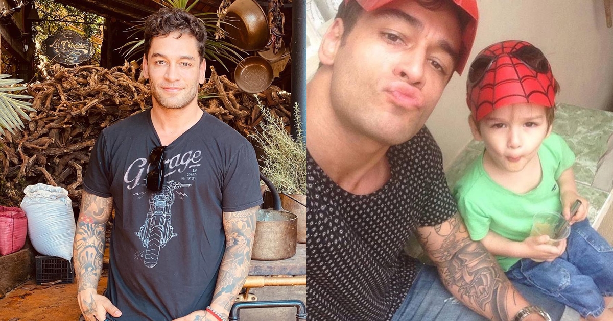 Thiago Cunha evidenció lo grande que está su hijo Pedro: publicó envidiables postales desde México