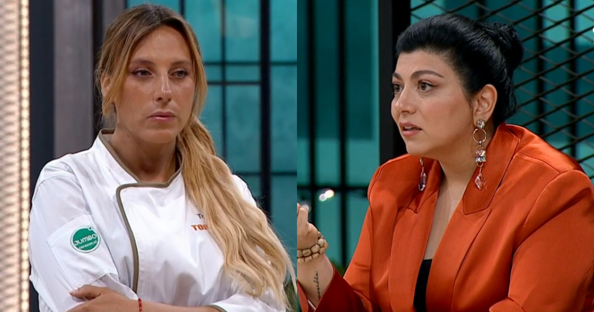 Trinidad Cerda recibió la tajante opinión de Fernanda Fuentes en Top Chef VIP: “Te vas”