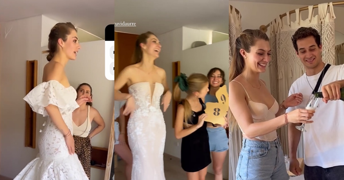 Tutu Vidaurre mostró su especial prueba de vestidos de novia: "Disfruté mucho"