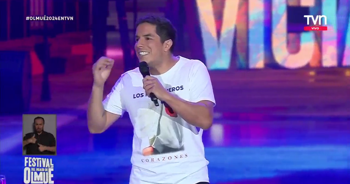 Vicho Viciani triunfó con su rutina en el Festival de Olmué 2024: logró hazaña en el rating