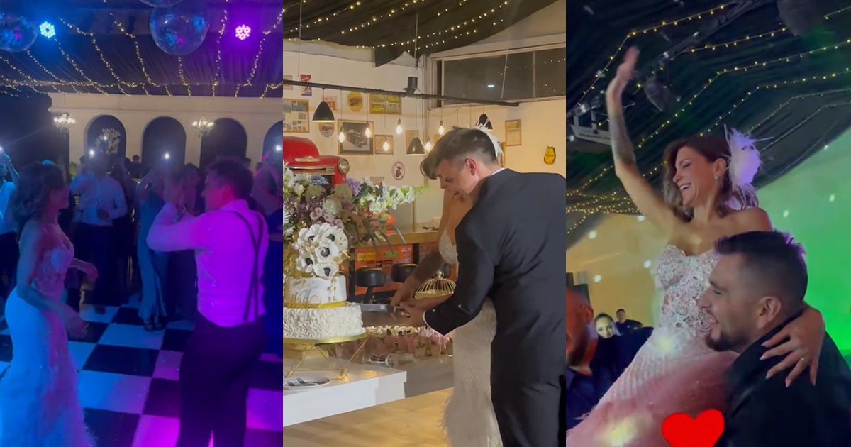 Wilma González y Nico Seguel celebraron con todo su fiesta de matrimonio: Eliana Albasetti asistió