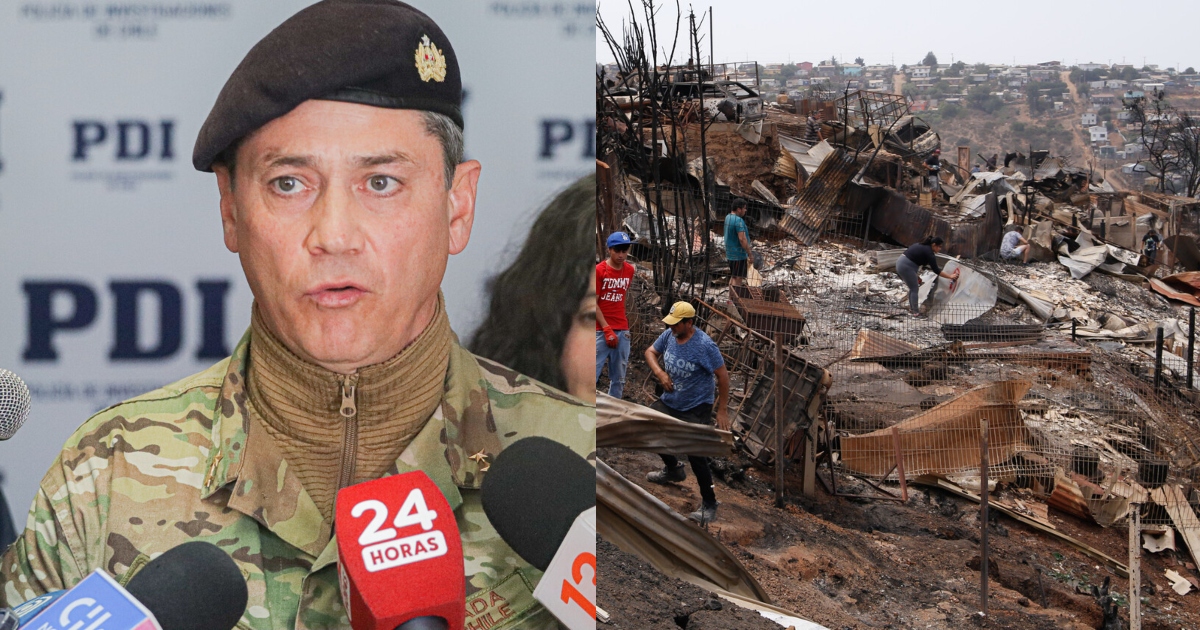 Jefe de Defensa Nacional sobre origen de incendios: 