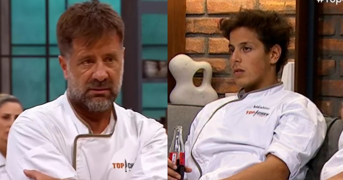 Marcial Tagle y Máximo Menem vivieron tenso “encontrón” en Top Chef VIP: 