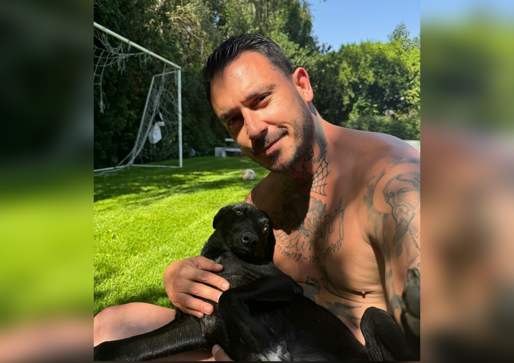 Mauricio Pinilla adoptó a perrita afectada por incendios: hija compartió tiernos registros