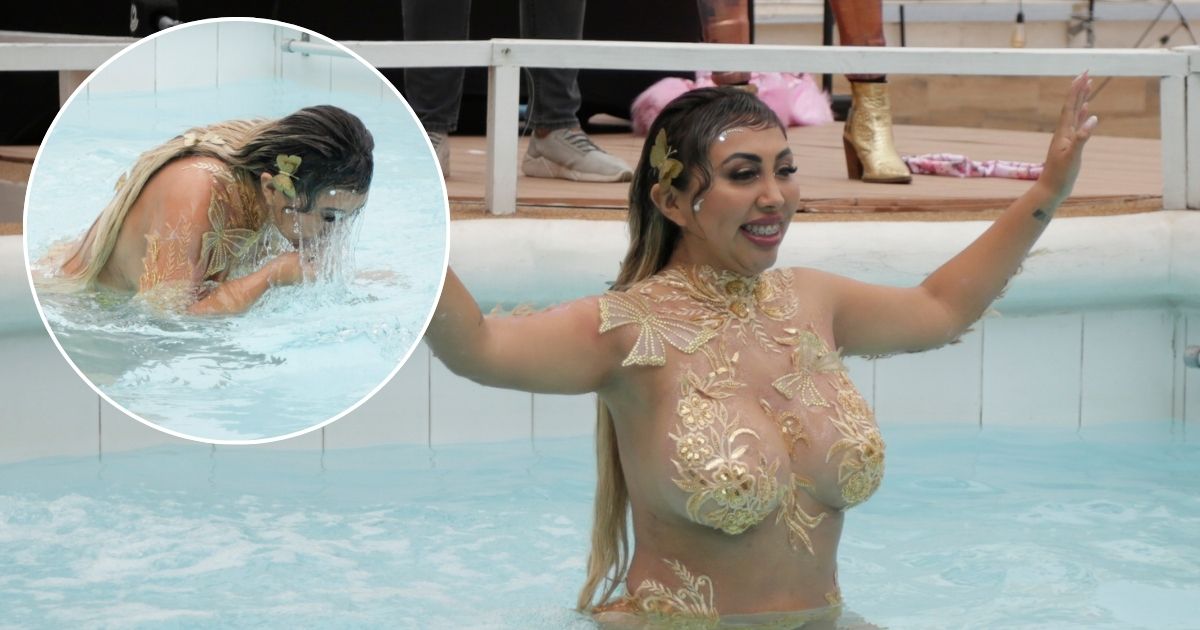 Naya Fácil tras críticas por no saber nadar: 