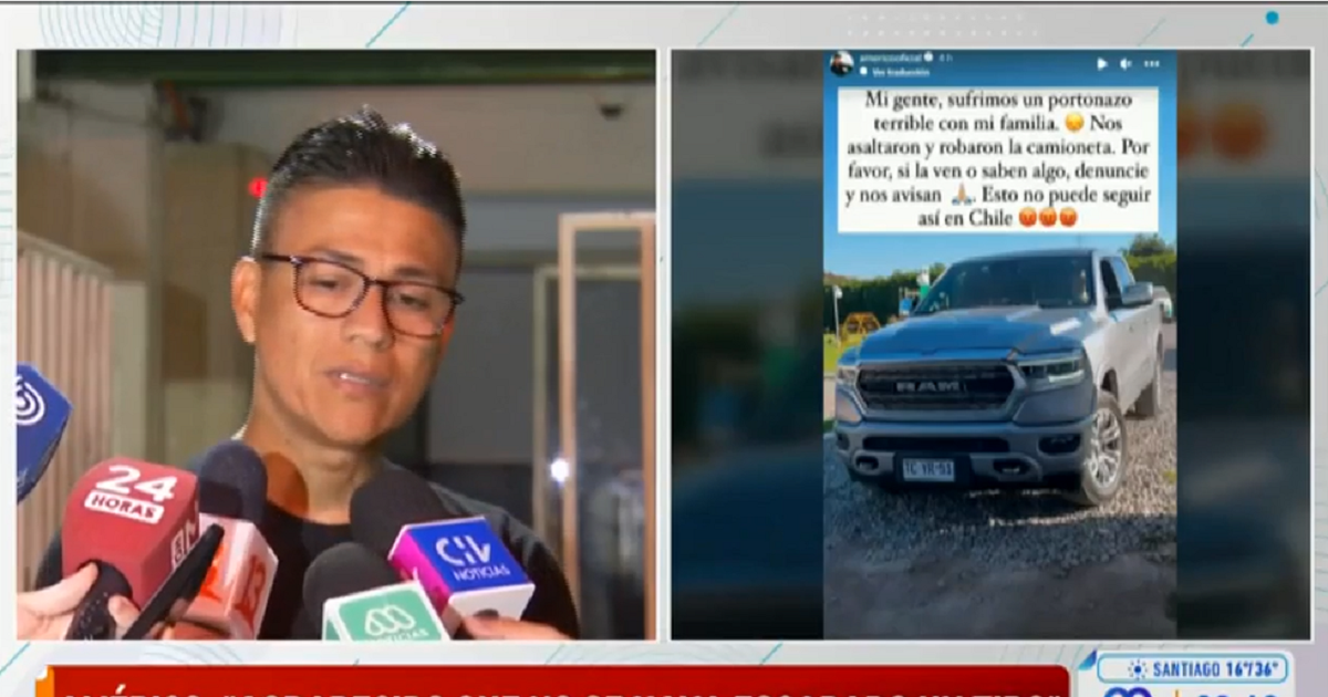Hallan camioneta robada de Américo en La Pintana: ¿qué más le robaron al cantante?