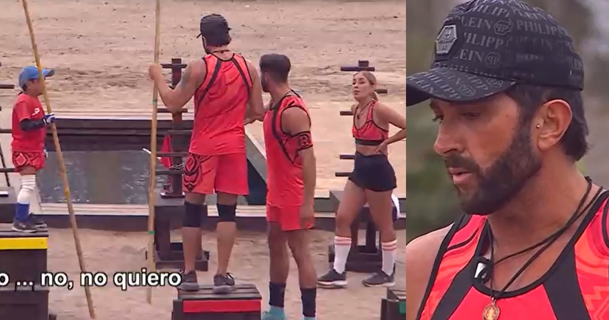 El minuto de furia de Arturo Longton en plena competencia en Tierra Brava: 