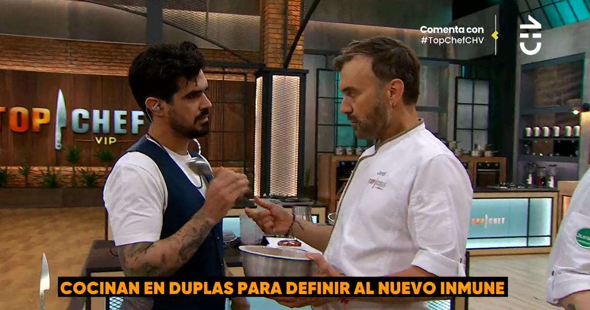 El reto de Benjamín Nast a Jordi Castell por inapropiado gesto en Top Chef VIP