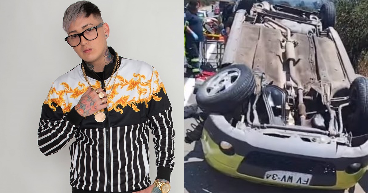 'Balbi el chamako' y su equipo sufren accidente en ruta a Viña del Mar: 