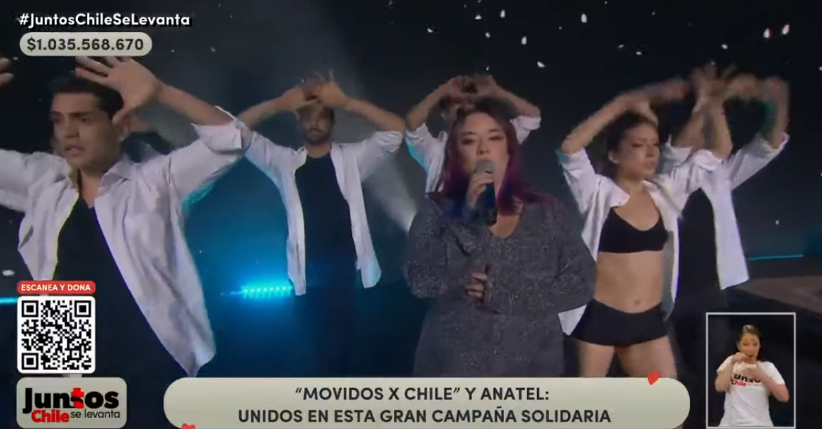 Christell Rodríguez y ovación del público en el Movistar Arena: 