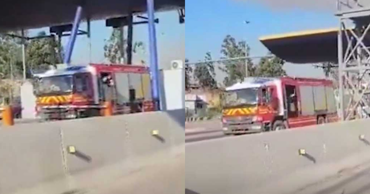 Carro de Bomberos que acudía a incendio en Quilpué rompió barrera de peaje tras intento de cobro