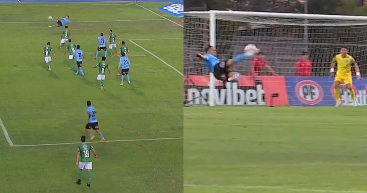 El primer golazo del Torneo Nacional 2024: así fue la magistral pirueta de Edson Puch con Iquique